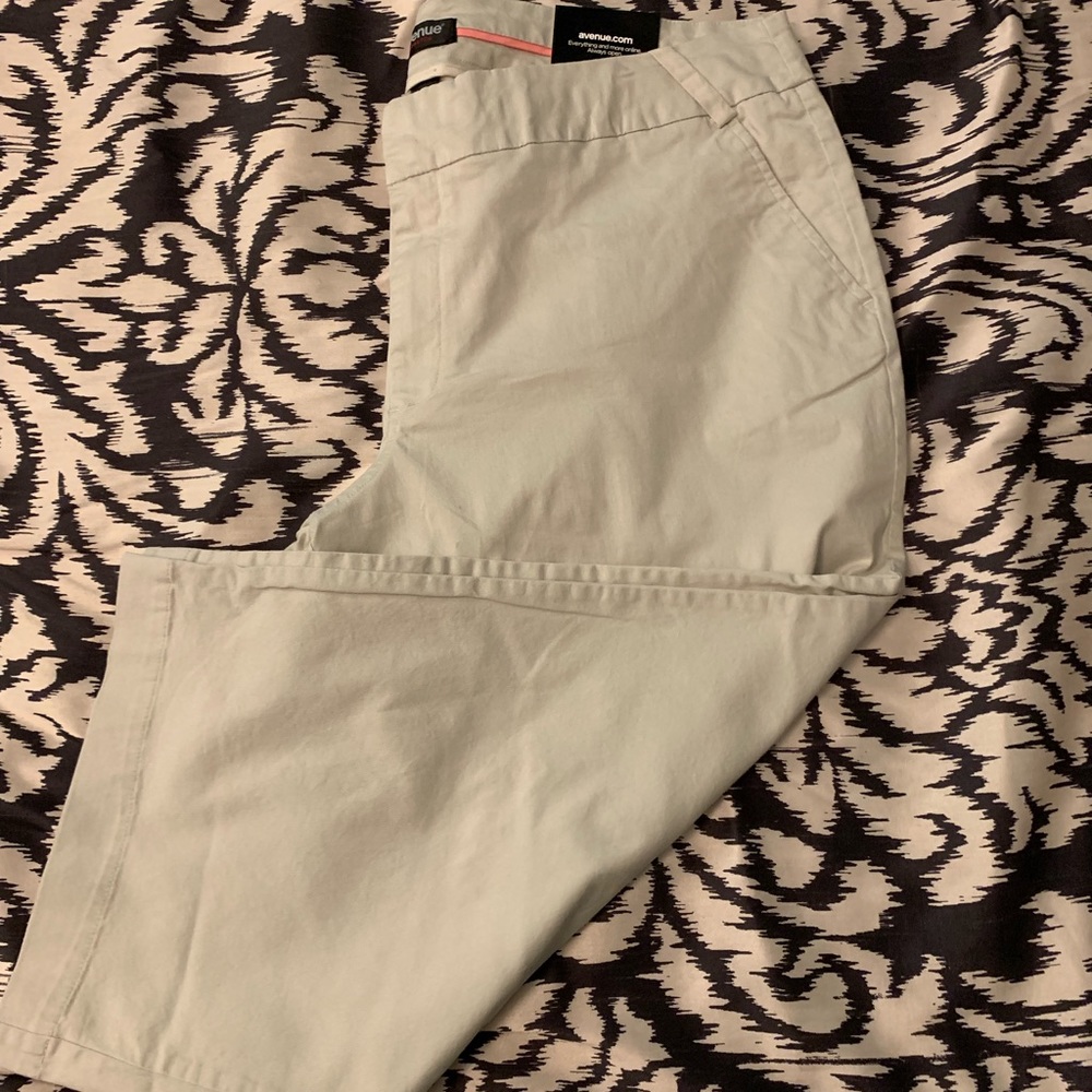 NWT Avenue Chino Capri pants